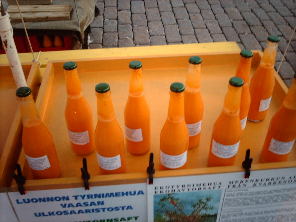 Sea buckthorn juice