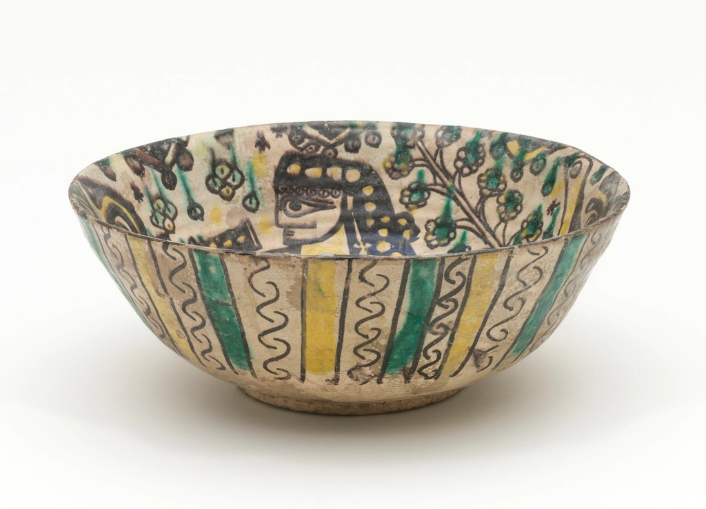 Hand-painted ceramic bowl