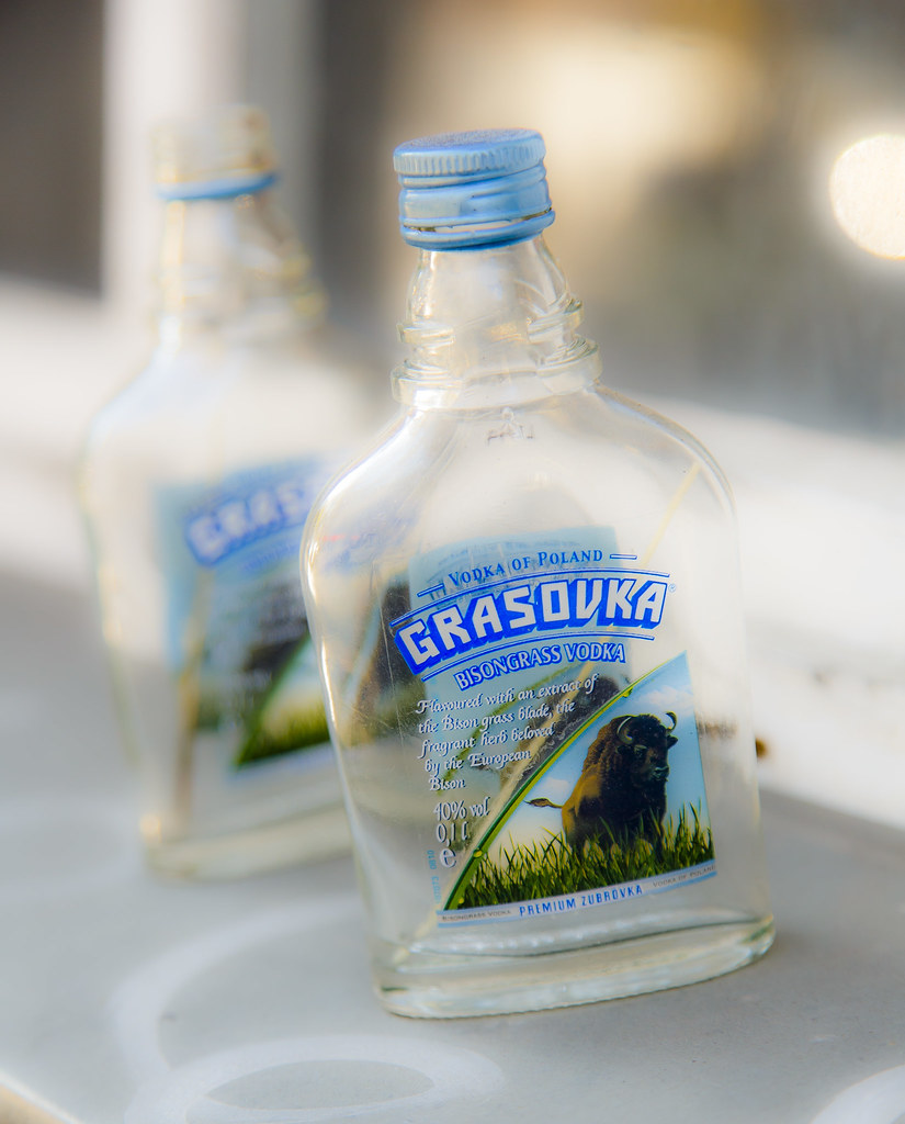 Bison grass vodka