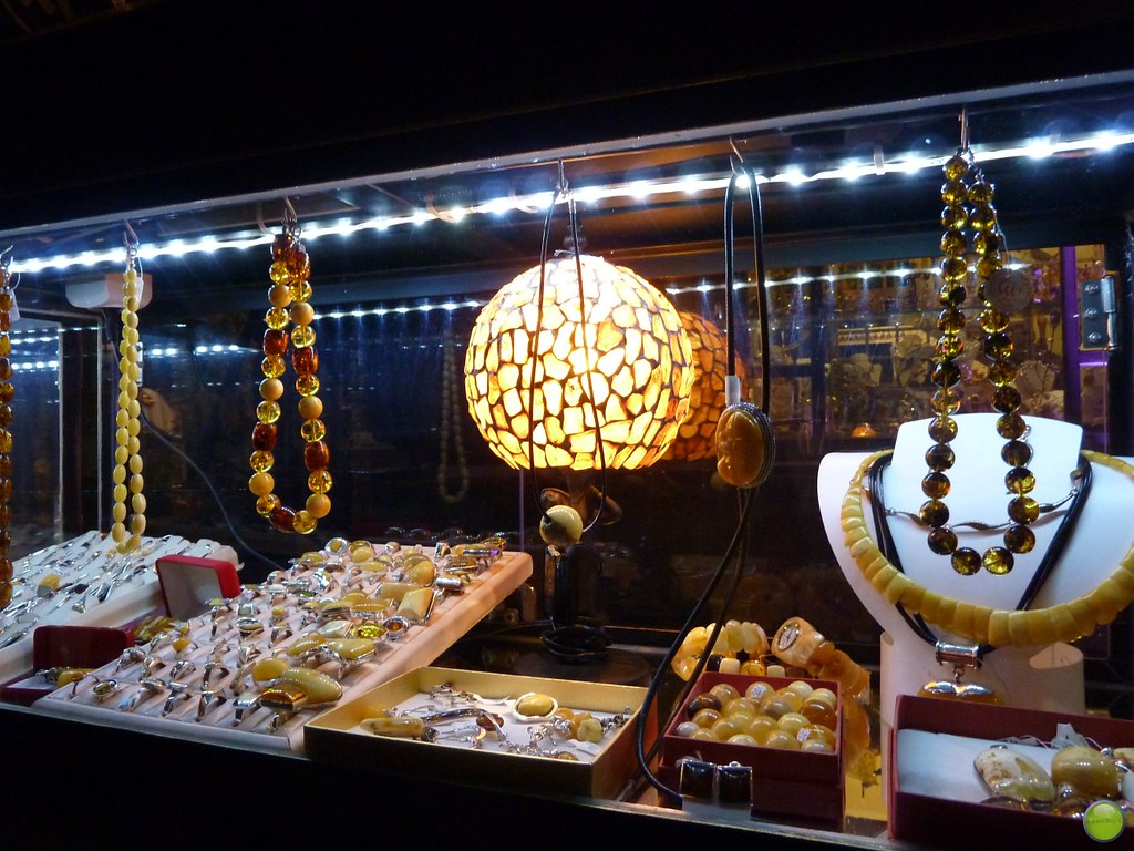 Amber jewellery