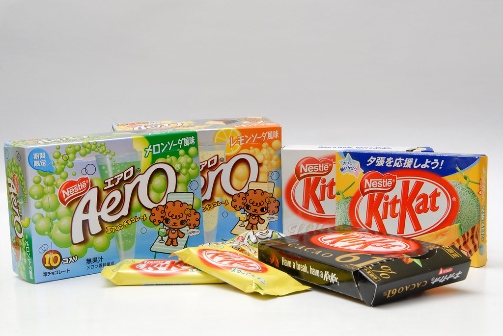 Japanese KitKat flavours