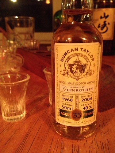 Irish whiskey miniature