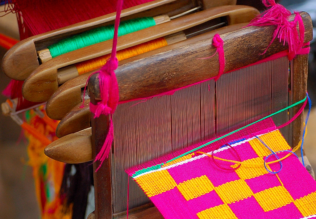 Kente cloth scarf