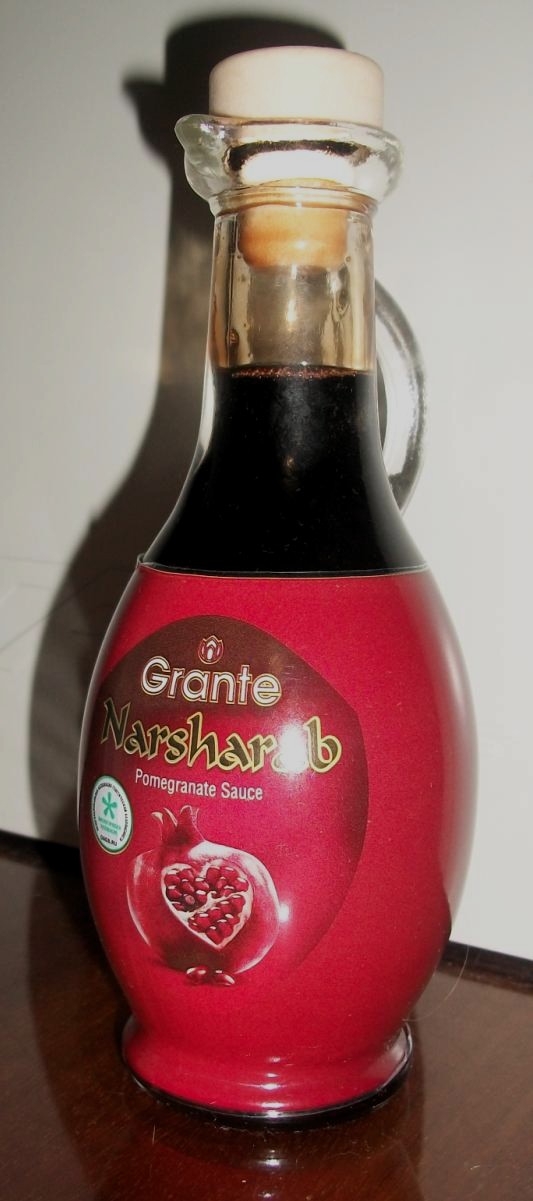 Pomegranate sauce narsharab
