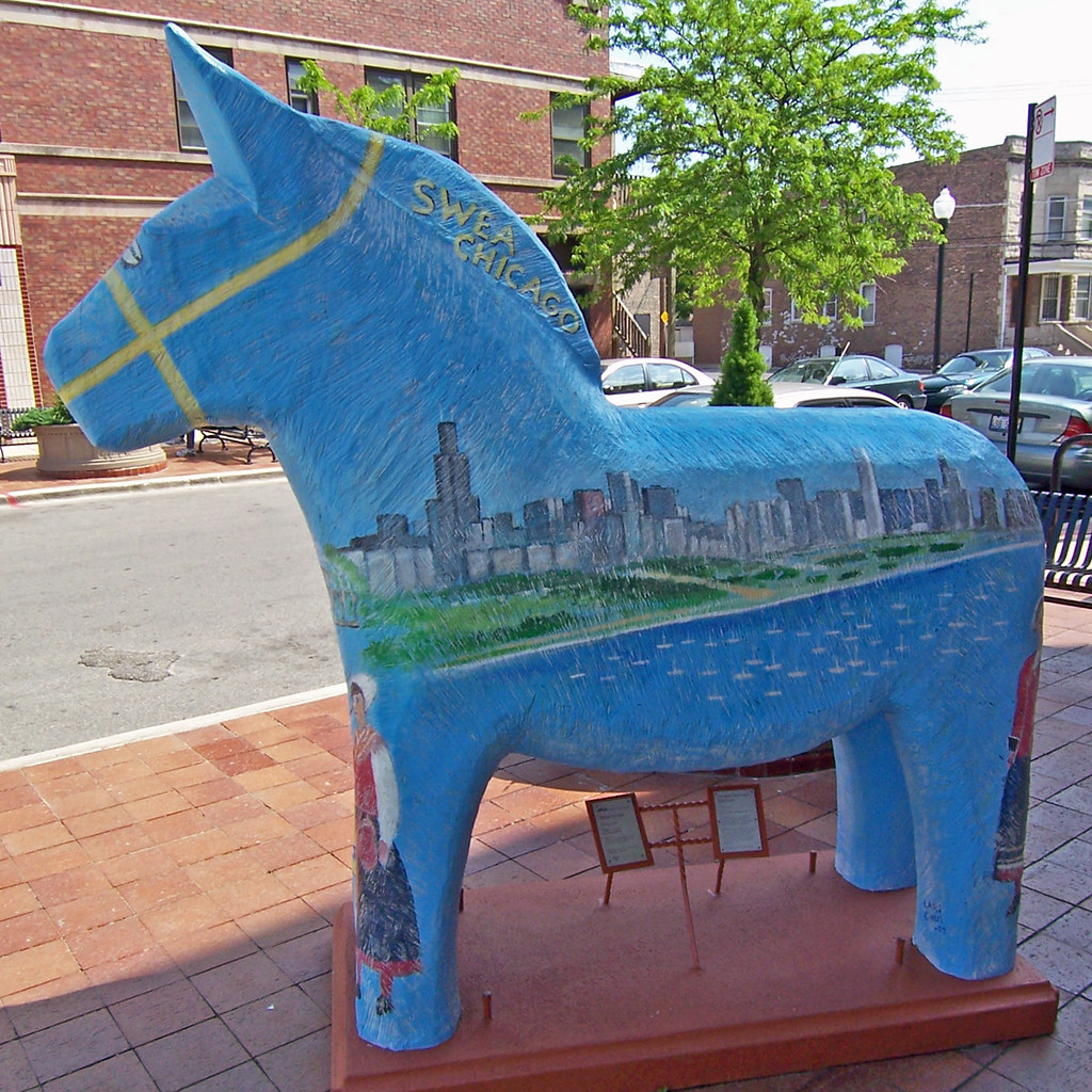 Dala horse ornament