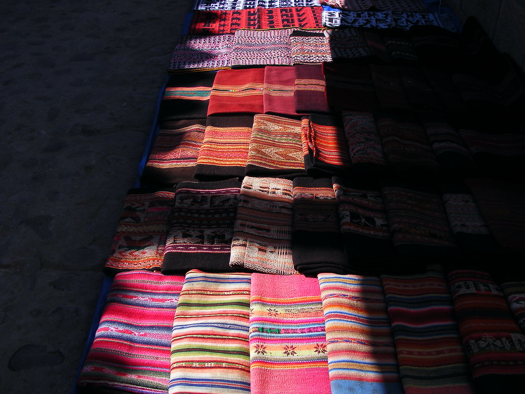 Aguayo textile pouch